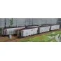 Trix 24911 Set of 6 coal wagons, "Hopper Cars", BNSF Trix_24911-Trix 24911 Set of 6 coal wagons, "Hopper Cars", BNSF