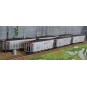 Trix_24911-Trix 24911 Set of 6 coal wagons, "Hopper Cars", BNSF