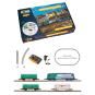AZAR_AZP02-Azar AZP02 Freight Train Starter Set, SNCF BB 67400 Freight Locomotive, Z Scale