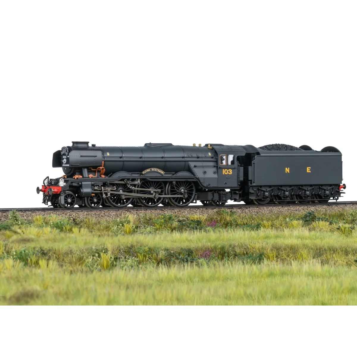 Marklin 39969 Locomotive à vapeur classe A3, Flying Scotsman, Wartime Black, digitale sonore, 3 Rails Marklin Marklin_39969 - 7