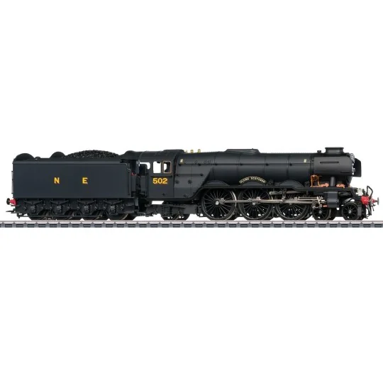 Marklin_39969-Marklin 39969 Class A3 Steam Locomotive, Flying Scotsman, Wartime Black, Digital Sound, 3 Rail