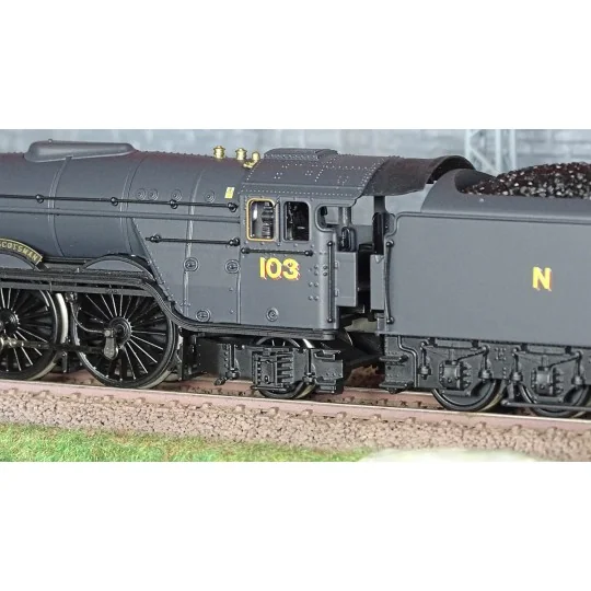 Marklin_39969-Marklin 39969 Class A3 Steam Locomotive, Flying Scotsman, Wartime Black, Digital Sound, 3 Rail
