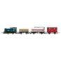 Hornby R1279P Network Traveller HO/OO Starter Set R1279P-Hornby R1279P Network Traveller Starter Set, diesel locomotive + wagons