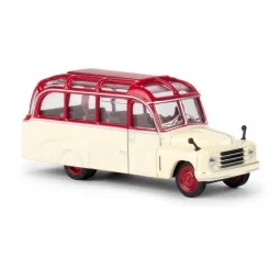 Sai 58180 Hanomag L28 Lohner-Bus coach, red / cream - Sai - Sai_58180