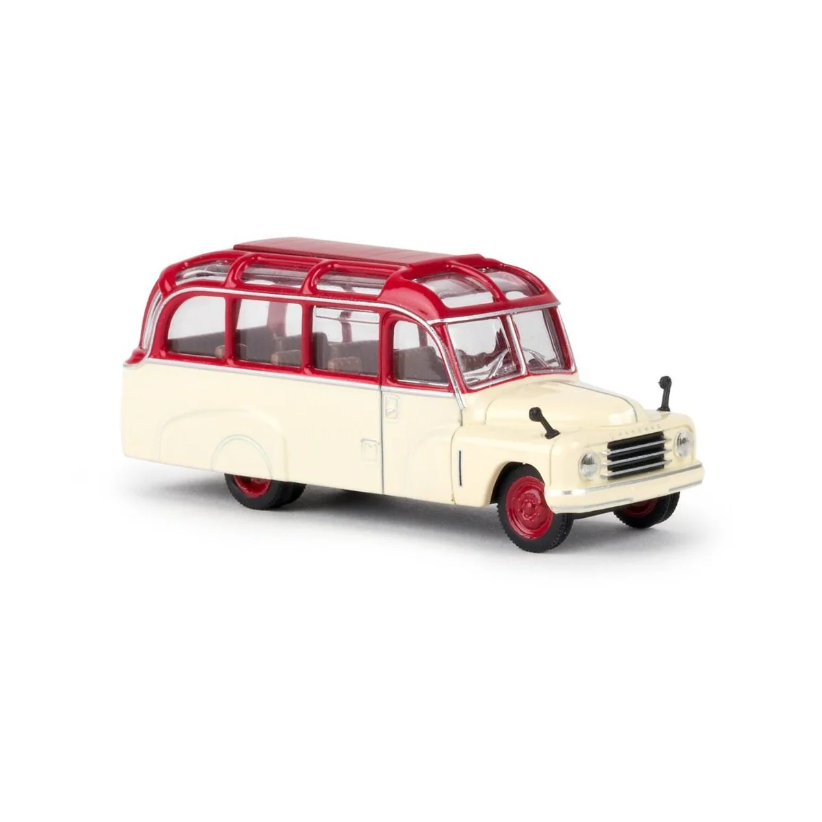 Sai 58180 Hanomag L28 Lohner-Bus coach, red / cream - Sai - Sai_58180 Sai 58180 Hanomag L28 Lohner-Bus coach, red / cream - Sai - Sai_58180