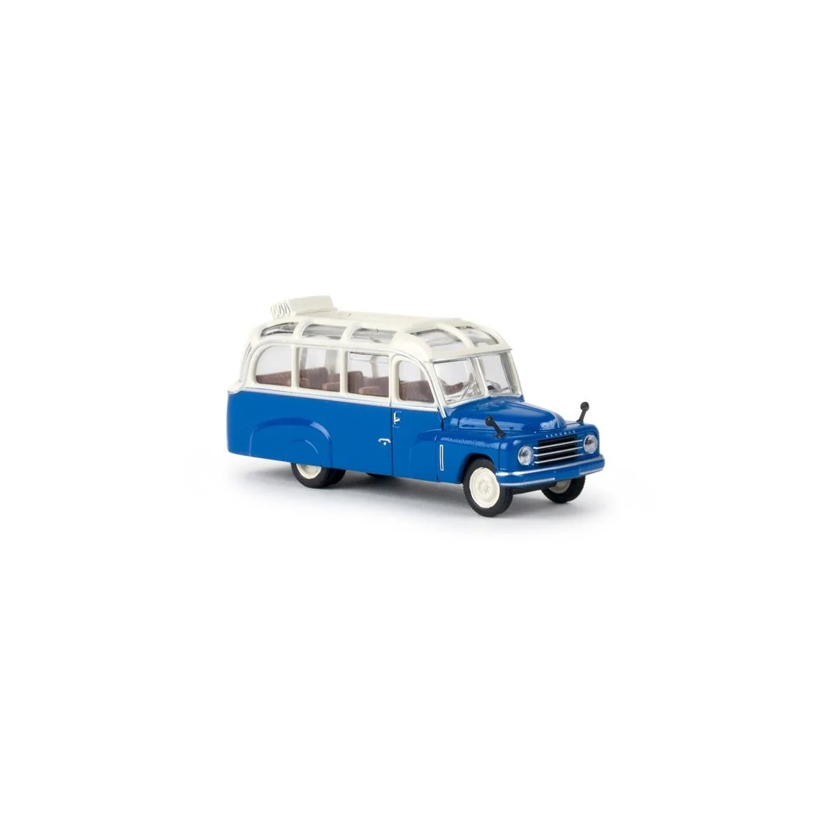 Sai 58181 Hanomag L28 Lohner-Bus coach, white / blue - Sai - Sai_58181 Sai 58181 Hanomag L28 Lohner-Bus coach, white / blue - Sai - Sai_58181