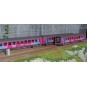 Lsm_40993-LS Models 40993 Set of 3 VTU B10/B11/B11 coaches, Ouigo, dark grey roof, illuminated