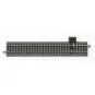 Piko_55406-Piko 55406 Rail droit pour clip de connexion, longueur 231 mm