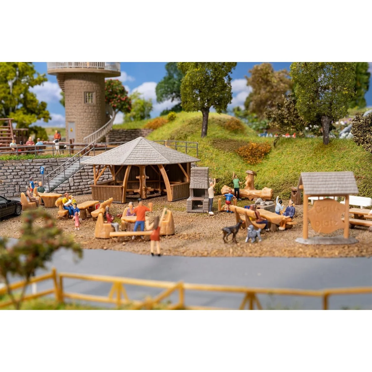 Faller 190036 Maquette, Coffret promotionnel Terrain de jeu d'aventure Faller Faller_190036 - 2 Faller 190036 Maquette, Coffret promotionnel Terrain de jeu d'aventure Faller Faller_190036 - 2