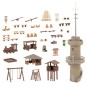 Faller_190036-Faller 190036 Model Kit, Promotional Set Adventure Playground