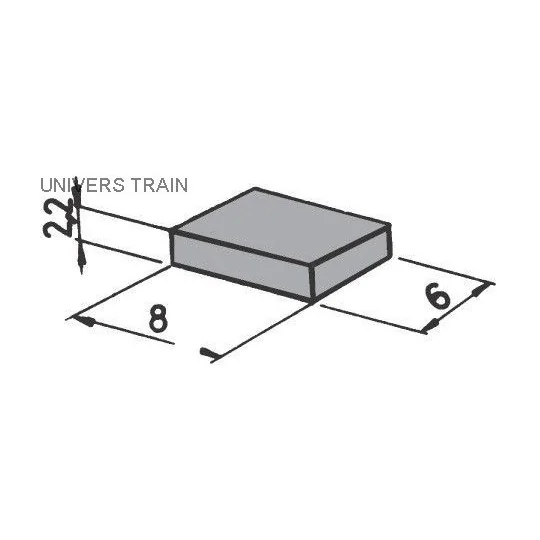 Roco 42256 Magnets for reed switch detection x 6 - Roco - Roco_42256 Roco_42256-Roco 42256 Magnets for reed switch detection x 6 - Roco_42256