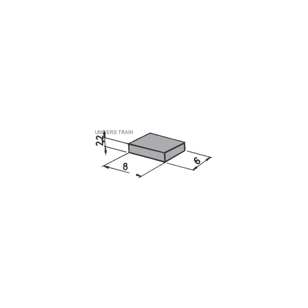 Roco 42256 Magnets for reed switch detection x 6 - Roco - Roco_42256 Roco 42256 Magnets for reed switch detection x 6 - Roco - Roco_42256