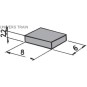 Roco 42256 Magnets for reed switch detection x 6 - Roco - Roco_42256 Roco_42256-Roco 42256 Magnets for reed switch detection x 6 - Roco_42256