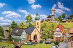 Faller 190038 Maquette, Coffret promotionnel Vie de village Faller Faller_190038 - 1