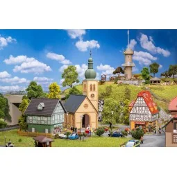 Faller 190038 Maquette, Coffret promotionnel Vie de village Faller Faller_190038 - 1
