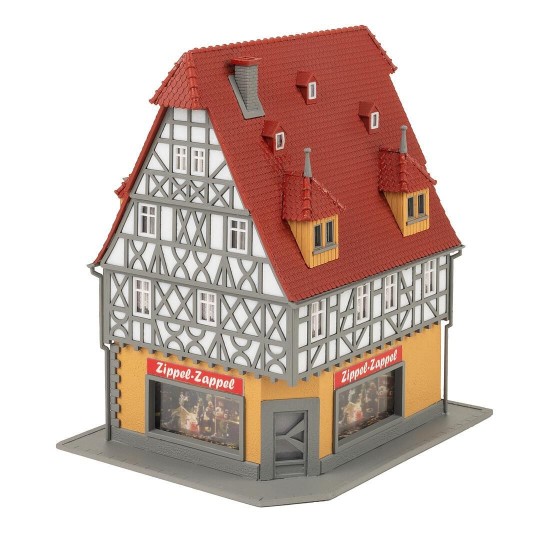 Faller_190038-Faller 190038 Model Kit, Promotional Set Village Life