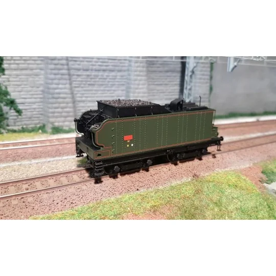MB-094-Ree Modeles MB 094 Tender Type PLM 30 A 150 SNCF, SNCF Green 306 with red stripes (for decoration)