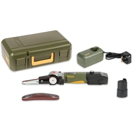 PRX-29810-BS/A - Cordless Belt Sander + Charger + Proxxon Battery