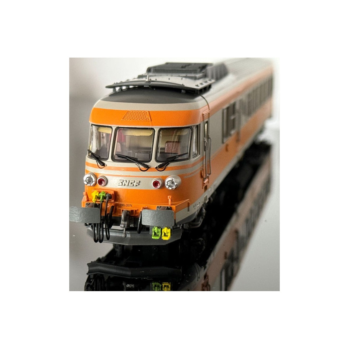 EPM E.22.15.04 Complete RTG train set No. 37, Concrete Grey 804 and...