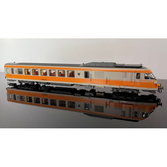 EPM_E.22.15.04-EPM E.22.15.04 Complete RTG train set No. 37, Concrete Grey 804 and Chamois 432, Tours and Caen coat of arms