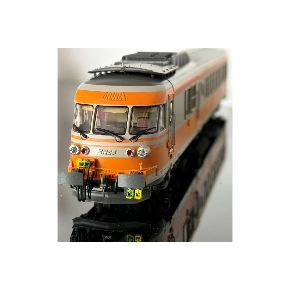 EPM E.22.15.04S Complete RTG train set No. 37, Concrete Grey 804 an...