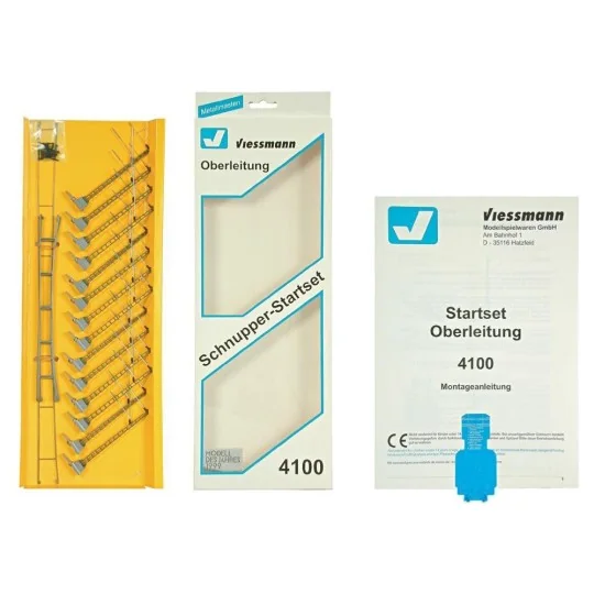 Viessmann 4100 Complete catenary starter set - Viessmann - Vie_4100 Vie_4100-Viessmann 4100 Complete catenary starter set - Vie_4100