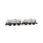 HN6676-Arnold HN6676 Set of 2 three-axle tank wagons, SNCF, AVIA, N scale