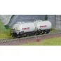 Arnold HN6677 Set of 2 three-axle tank wagons, SNCF, Petroles de l'... HN6677-Arnold HN6677 Set of 2 three-axle tank wagons, SNCF, Petroles de l'Ouest, N scale