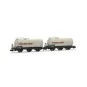 Arnold HN6677 Set of 2 three-axle tank wagons, SNCF, Petroles de l'... HN6677-Arnold HN6677 Set of 2 three-axle tank wagons, SNCF, Petroles de l'Ouest, N scale