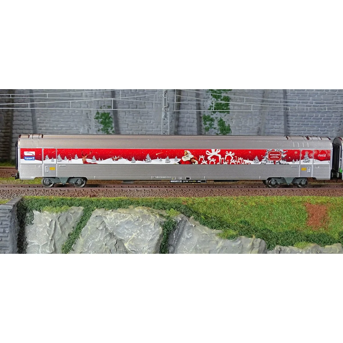 Jouef HJ4200 Set de 3 voitures voitures Coca-Cola, Train de Noël de 2010 Jouef HJ4200 - 3