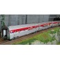 HJ4200-Jouef HJ4200 Set of 3 Coca-Cola Christmas Train Cars (2010)