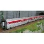 HJ4200-Jouef HJ4200 Set de 3 voitures voitures Coca-Cola, Train de Noël de 2010