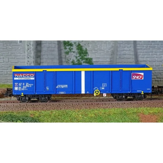 HJ6293-Jouef HJ6293 Set de 3 wagons tombereaux type Eamnos, SNCF, Nacco