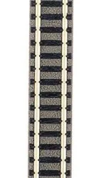 Fleischmann 9101 Straight rail with ballast, length 111mm - Fleisch...