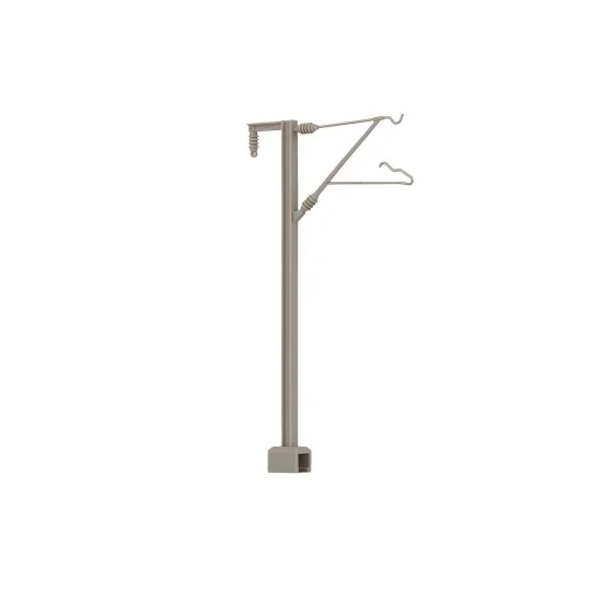 HC8035-Hornby HC8035 Set of 10 modern T-profile catenary masts, grey