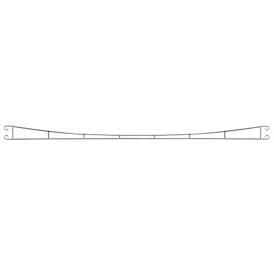 HC8006-Hornby HC8006 Set of 10 catenary cables 270mm