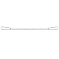 HC8006-Hornby HC8006 Set of 10 catenary cables 270mm