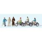 Preiser 12484 Figures, Passersby and Cyclists Preiser_12484-Preiser 12484 Figures, Passersby and Cyclists