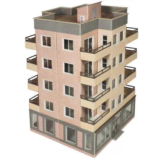 Metcalfe PO360 Maquette, Immeuble bas-relief Metcalfe MET-PO360 - 2 MET-PO360-Metcalfe PO360 Maquette, Immeuble bas-relief