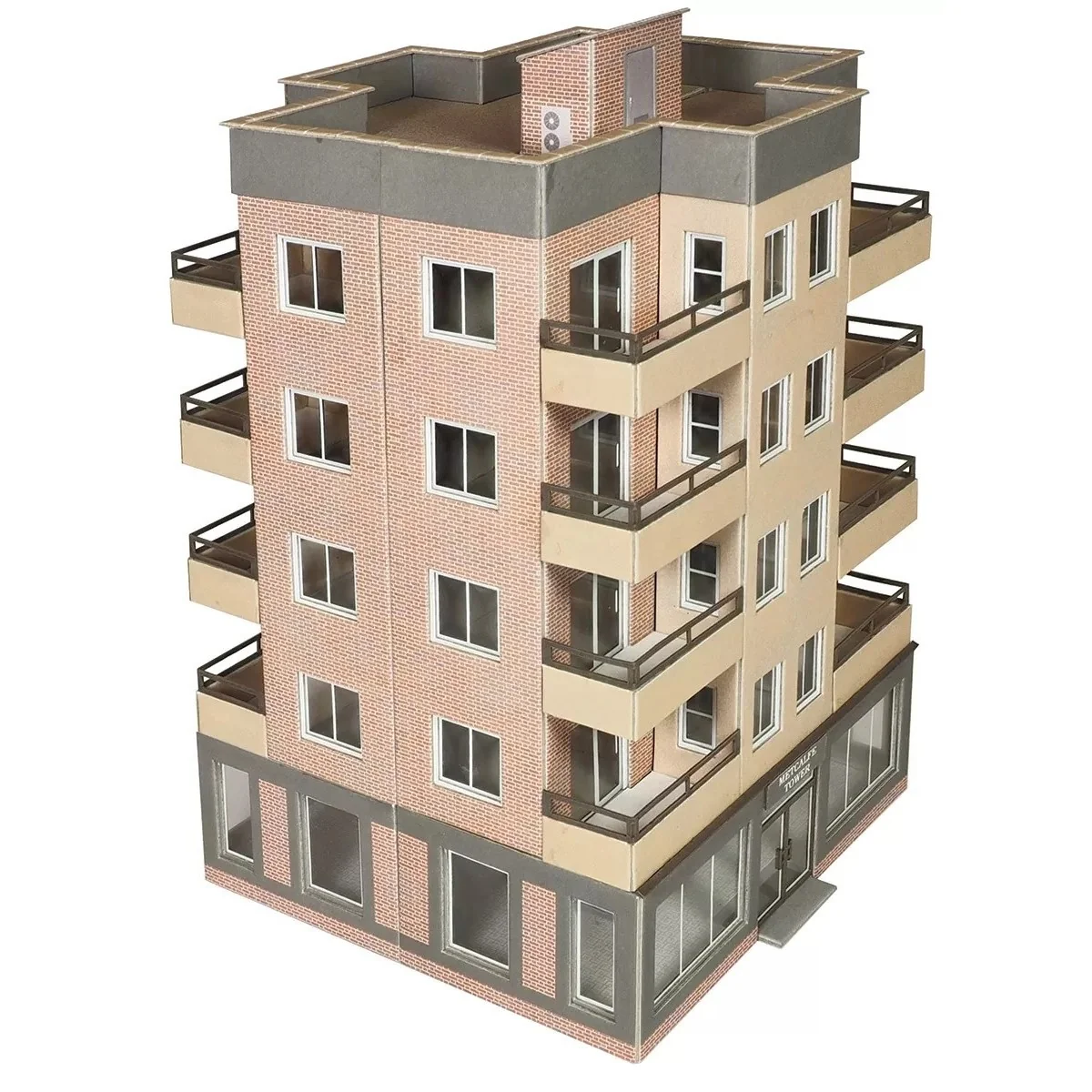 Metcalfe PO360 Maquette, Immeuble bas-relief Metcalfe MET-PO360 - 2 Metcalfe PO360 Maquette, Immeuble bas-relief Metcalfe MET-PO360 - 2