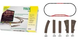Trix 62902 Coffret de voies complémentaire C2 pour voie C Trix Trix_62902 - 1