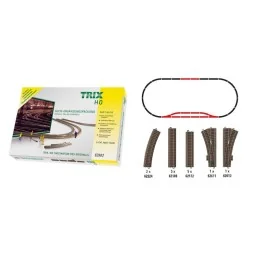 Trix 62902 C2 Additional Track Set for C Track