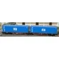 REE Modeles NW290 Container wagon Sggmrss 80 TOUAX, SNCF, 2 DELMAS ... NW-290-REE Modeles NW290 Container wagon Sggmrss 80 TOUAX, SNCF, 2 DELMAS containers, N - 1/160