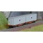 REE Modeles NW291 Container wagon Sggmrss 80 TOUAX, SNCF, 2 MARFRET... NW-291-REE Modeles NW291 Container wagon Sggmrss 80 TOUAX, SNCF, 2 MARFRET containers, N - 1/160