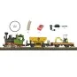 LGB 70403 Coffret de départ marchandises, avec locomotive vapeur lumière et fumigène, analogique LGB LGB_70403 - 1 LGB_70403-LGB 70403 Coffret de départ marchandises, avec locomotive vapeur lumière et fumigène, analogique