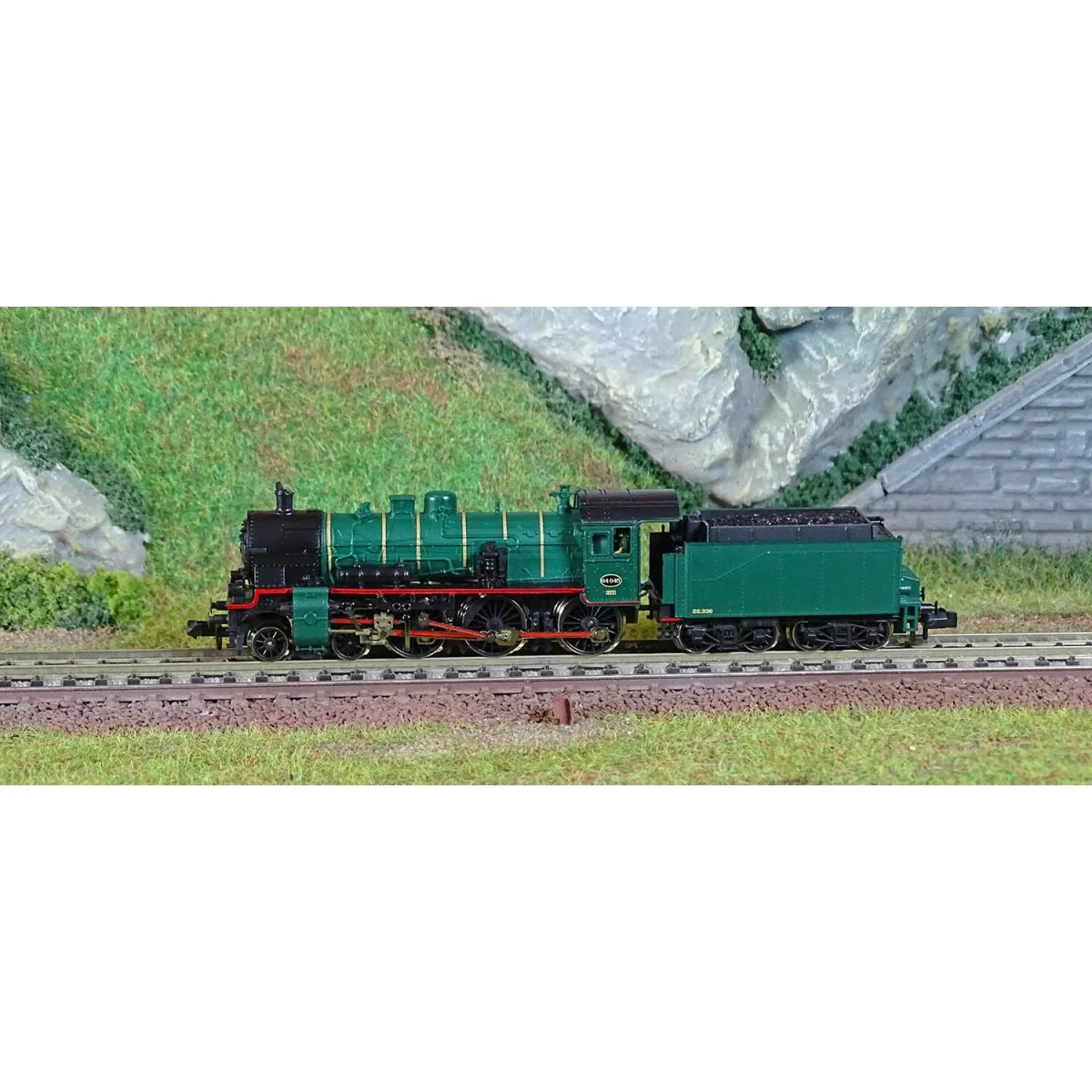 Fleischmann 7170020 Class 64 Steam Locomotive, SNCB, Digital, N - 1...