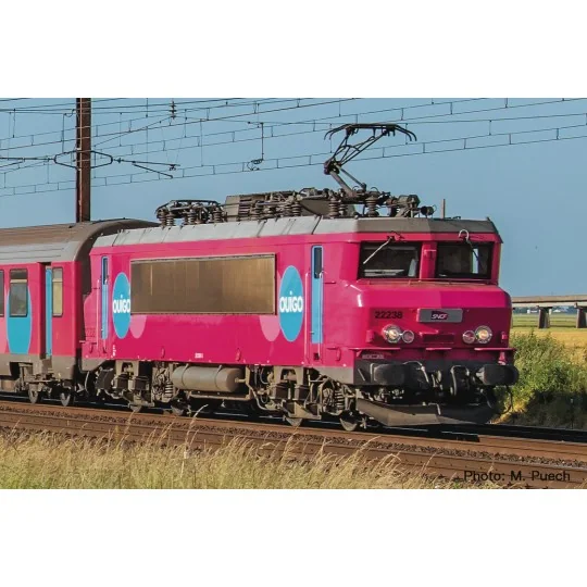 Roco 7510013 BB 22238 Electric Locomotive, SNCF, Ouigo, Digital Sound Roco_7510013-Roco 7510013 BB 22238 Electric Locomotive, SNCF, Ouigo, Digital Sound
