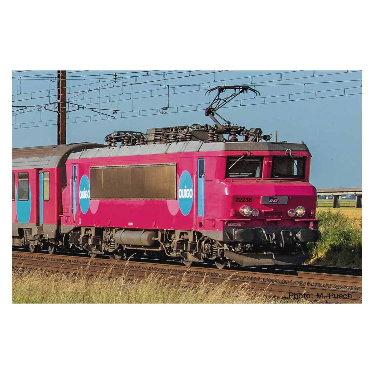 Roco 7510013 BB 22238 Electric Locomotive, SNCF, Ouigo, Digital Sound Roco 7510013 BB 22238 Electric Locomotive, SNCF, Ouigo, Digital Sound