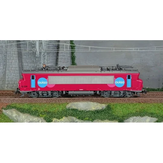 Roco_7510013-Roco 7510013 BB 22238 Electric Locomotive, SNCF, Ouigo, Digital Sound