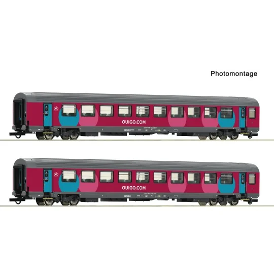 Roco 6200024 Set de 2 voitures voyageurs Voitures Corail, SNCF, Ouigo Roco Roco_6200024 - 6 Roco_6200024-Roco 6200024 Set de 2 voitures voyageurs Voitures Corail, SNCF, Ouigo